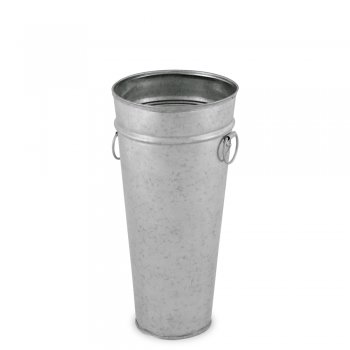 Vaso cone médio com argolas