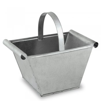 Cesta retangular grande com alça