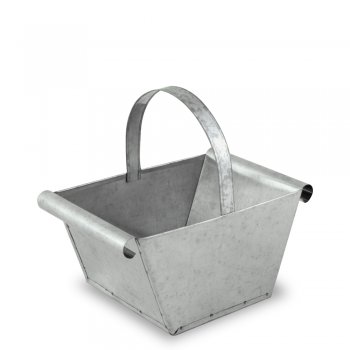 Cesta retangular média com alça