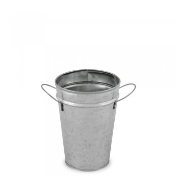 Vaso cone pequeno com alças