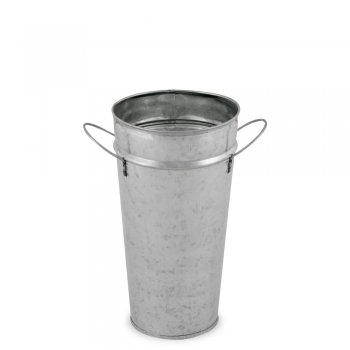 Vaso cone médio com alças